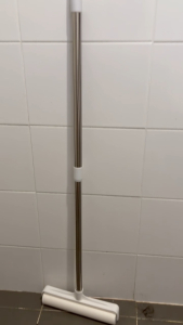 ไม้เก็บขน+ม้วนกาว 24CM พร้อม 10 ม้วน ที่กลิ้งจำกัดขน รีฟีลลูกกลิ้ง ลูกกลิ้งทำความสะอาด เก็บเส้นผม