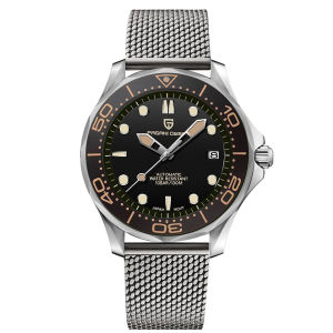 PAGANI DESIGN Men Watches 2026 New 007 Retro Luxury Automatic Watch For Men Mechanical Wristwatch Men Stainless steel Waterproof