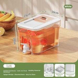 Japanese Style Faucet Large Capacity Refrigrator Beverage Dispenser High Temperature Resistant