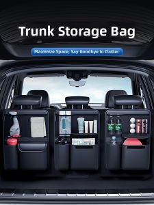 izzue | Car Trunk Storage Organizing Backseat Organizer