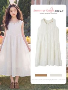 ZIRUIBABA | New Big Girls Summer White Dress Bohemian Vacation Style