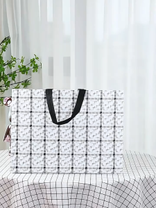 06A# Premium Thickened Non-woven Fabric Laminated Gift Bag Handbag Waterproof Shopping Bag Tote Bag Scratchproof All Occasions L:42cm x W:10cm x H:32cm
