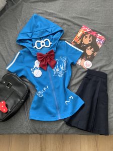 Áo Khoác Tay Ngắn Dễ Thương Phong Cách Nhật Bản Dành Cho Nữ Áo Phông Cotton Thường Ngày Áo Khoác Ngoài Mùa Hè Áo Khoác Ngoài Thường Ngày