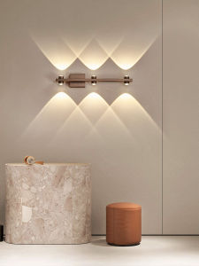 Modern Minimalist Bedroom Headboard Lamp Stairway Hallway Wall Lamp Creative Luxury Living Room Background Wall Lamp