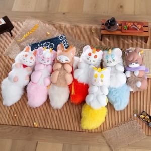 Authentic Fabulous Beasts Mysterious Plush Blind Box Backpack Pendant Decoration Doll Fashion Exquisite Girl Birthday Toy Gifts