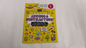 Learn Addition & Subtraction Educational Activity Book for Kids (Age 7+) with Stickers