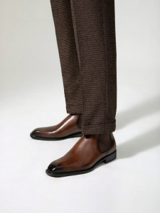 Truffaut | Genuine Leather Mens Chelsea Boots Insulated