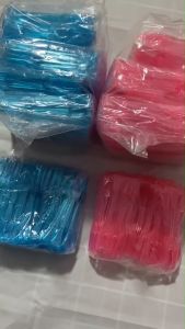 ส้อมจิ้มผลไม้ คละสี เกรด A ส้อมจิ๋ว