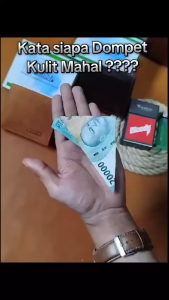 Dompet Pria Kulit Sapi Asli / Dompet Lipat Cowok Keren Branded Original Bahan Crazy Hourse Leather