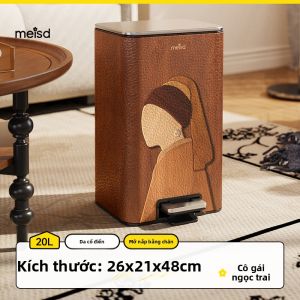 MEISD | Thùng Rác Gia Đình Cổ Điển Đẹp