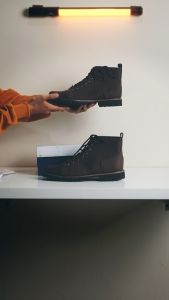 TRAGEN Footwear Fleming Sepatu Boots Casual Pria - BROWN