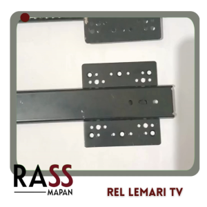Rel Lemari TV Pocket Door Salib Hafele HAF  40 45 50 55 60cm