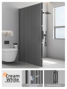 WEILAISHI | High-end Waterproof Magnetic Invisible Shower Curtain