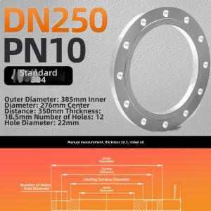 Stainless Steel 304 PN10 Welding Flange