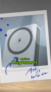 ORAIMO OPB-7102W MAGPOWER POWER BANK 10000MAH 15W WIRELESS CHARGE 22.5W PD CHARGE