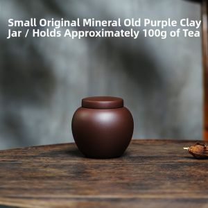 YIHUCHUN | Airtight Purple Clay Puer Tea Waking Caddy