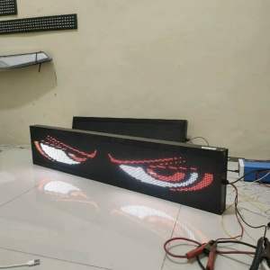 [COD] STROBO Running Text Mata Lurus