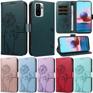 Luxury Flip case For Xiaomi Poco F6 F5 X5 Pro Redmi Note 10 4G Note 9s Note 8 Pro Note 10 Pro Max Note 11 Pro Plus 5G Note 8T Dandelion Wallet Leather Stand Protect Cover Case