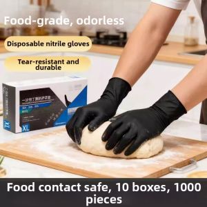 Food Grade Disposable Kitchen Gloves Water & Oil Resistant Thick