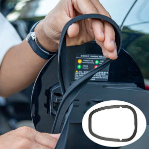 JaneDream For BYD Atto 3 EV Car Charging Port Rubber Sealing Ring Protective Dust Cover Ring Waterproof Accessorie For BYD Atto 3 EV 2022 2023