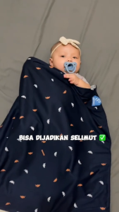 Gendongan Bayi Kaos Geos Samping Momaz 3in1 Bee Black, Dino Charcoal, dan Astro Navy