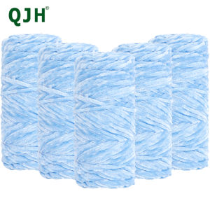 5 Cuộn Sợi Len Chenille Mềm Mại Như Lông 95g Dùng Làm Chăn Mềm Đan Móc & Đan Len Chất Liệu Polyester Pha Trộn Thân Thiện Với Môi Trường Dùng Làm Đồ Thủ Công Tự Làm