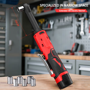 Ratchet Wrenches Electric Ratchet 15cm Extended Truss Wrench Angle 90 Degree Quick Right Angle Frame Ratchet Wrench