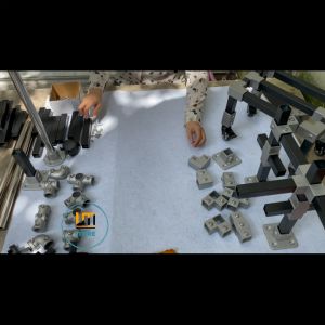 Khớp nối nhanh sắt hộp vuông inox kích thước 25mm x 25mm | LM store