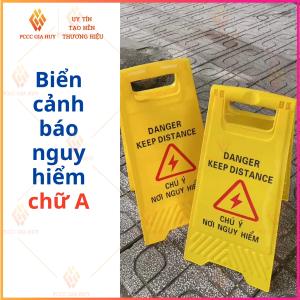 Biển cảnh báo chữ A – size 60*20.5*29.5cm