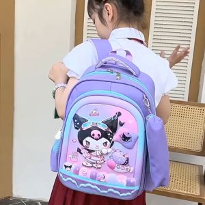 Balo siêu nhẹ nhiều ngăn cho học sinh cấp 1từ 15kg-19kg chất liệu chống thấm nước êm ái chống gù lưng cho bé yêu B