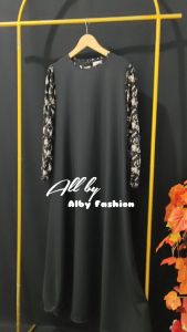 Gamis Hitam Terlaris & Gamis Motif Terpopuler