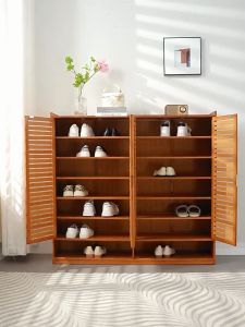 LACC Bamboo Shoe Rack Organizer Cabinet: A Comprehensive Guide