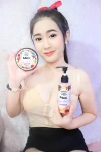 ส่งฟรี!!! กลูต้า โกจิเบอร์รี่ มิลค์ สครับ และ ไบรท์ โลชั่น gluta goji berry milk scrub & bright Lotion