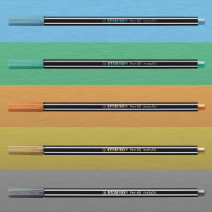 Stabilo Stationery Set Gift Box New Year Gift Metal Color Marker Pen School Supplies for Primary Students Boys Girls Children Kindergarten Birthday Gift