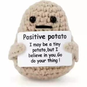 Encouragement Pickle Plush Toys Positive Crochet Animals Gifts Encouragement Birthday Gifts Christmas Stocking Stuffers