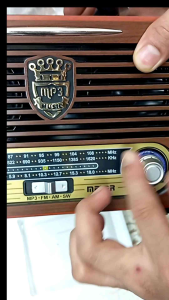 MEIER M-115BT Retro Bluetooth Radio FM AM SW 3 Band Bluetooth Phone Speaker PREMIUM QUALITY