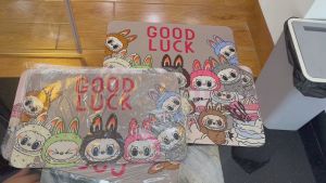 Thảm Silicon Lót Sàn Phòng Tắm Chống Trơn Trượt Họa Tiết Labubu Nhiều Hình Mẫu Mới