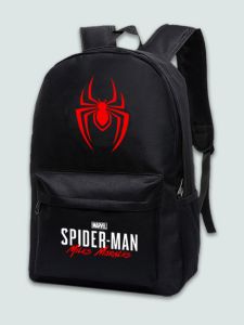 Túi Đeo Vai Đôi Marvel Game Spider-Man Miles Thời Trang Đa Năng Thường Ngày Túi Đựng Máy Tính Túi Du Lịch Công Sở Túi Đeo Vai Đôi