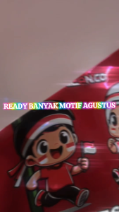 Setelan Anak Edisi Kemerdekaan 17 Agustusan 2025 Usia 3-14 Tahun