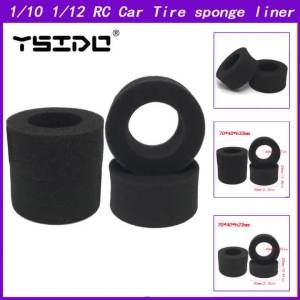 Miếng Lót Lốp Xe RC Bằng Xốp Mềm Bên Ngoài Dành Cho Xe Tỷ Lệ 1/10 1/12 Miếng Lót Bánh Xe Bằng Mút Cứng Phụ Kiện Lốp Xe Cho Xe RC Crawler