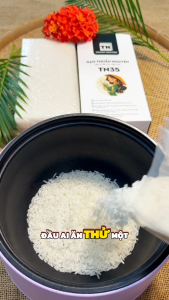 Gạo Thuần Nguyên TN35 1KG – Gạo Bán Hữu Cơ Hạt Dài Bóng Đẹp Dẻo Vừa Hậu Ngọt Thơm Lá Dứa Cốm Non