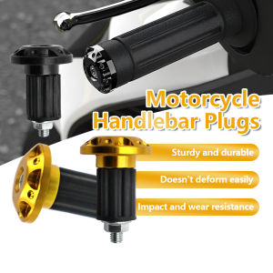 Universal Motorcycle Alloy Handle Balancer End Bar Alloy For Y15zr/Lc135/Rs150/Nvx155/R25/Fz150 Handle Balancer Handle Grip Balancer Pengimbang Motosikal 摩托车把手平衡端杆堵头