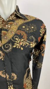 KEMEJA BATIK COUPLE LENGAN PANJANG-ROK LILIT BATIK COUPLE BATIK-SET BATIK COUPLE PASANGAN-BATIK COUPLE-KEMEJA COUPLE