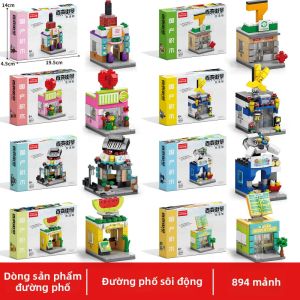 BLOKEES | Khối Xây Dựng Kiến Trúc Châu Âu Mô Phỏng - Đồ Chơi Thông Minh