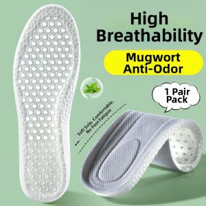 ZHIHAOEN | Sport Cushioning Insoles Shock Absorption Breathable Thick Elastic Sweat Absorbing Odor Resistant