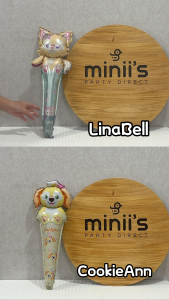 MINIIS PARTY 10 In 1 Handheld Balloon Belon Cartoon Hand Ballon Cartoon Handheld Aluminium Balloon Birthday 气球手拿棒