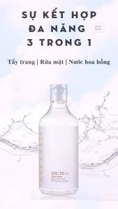 ( Chính Hãng LG VINA) Nước Tẩy Trang Dịu Nhẹ SU :M37 SKIN SAVER ESSENTIAL PURE CLEANSING WATER 100ML