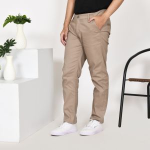 Celana Panjang Chino Slimfit Pria Dewasa Bahan Cotton Twill Stretch