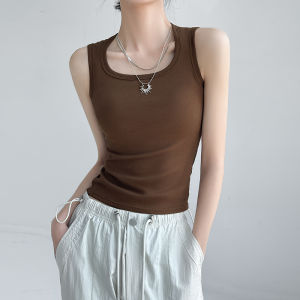 YAYANGREN | White Padded Vest for Big Size Women No Sleeve