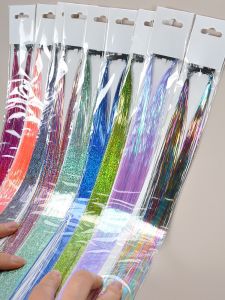 Colorful Gold Thread & Hair Extension Clips: A Comprehensive Guide